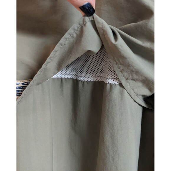 Men's PFG COLUMBIA Performance Fishing Gear Long Sleeve Vented Sports Shirt M - Picture 11 of 13